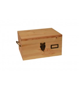 Wooden travel box